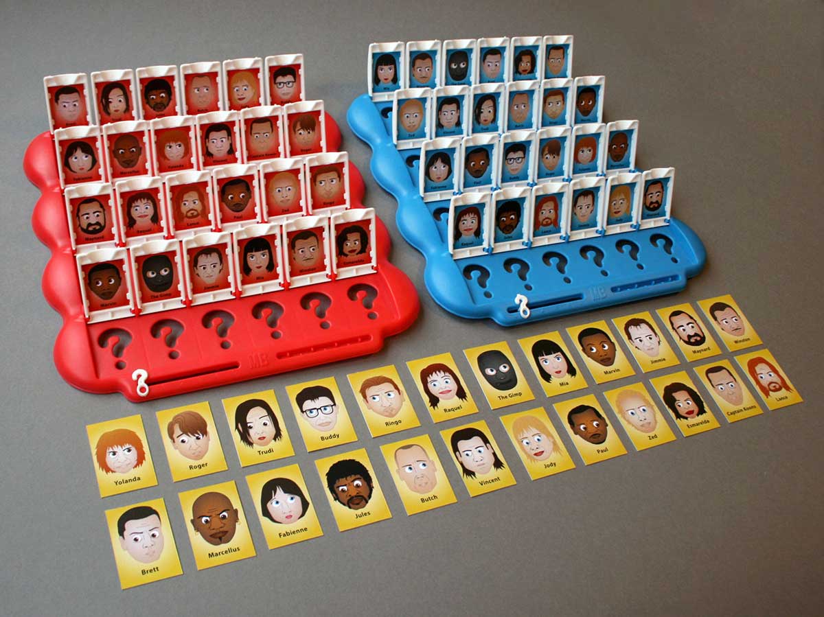 Pulp Fiction Guess Who by Joe Stone