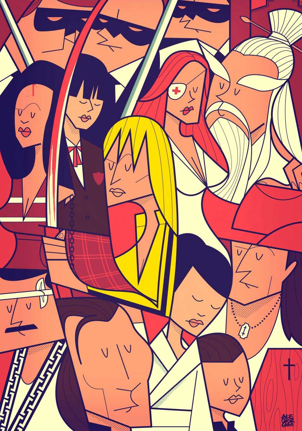 Kill Bill by Ale Giorgini