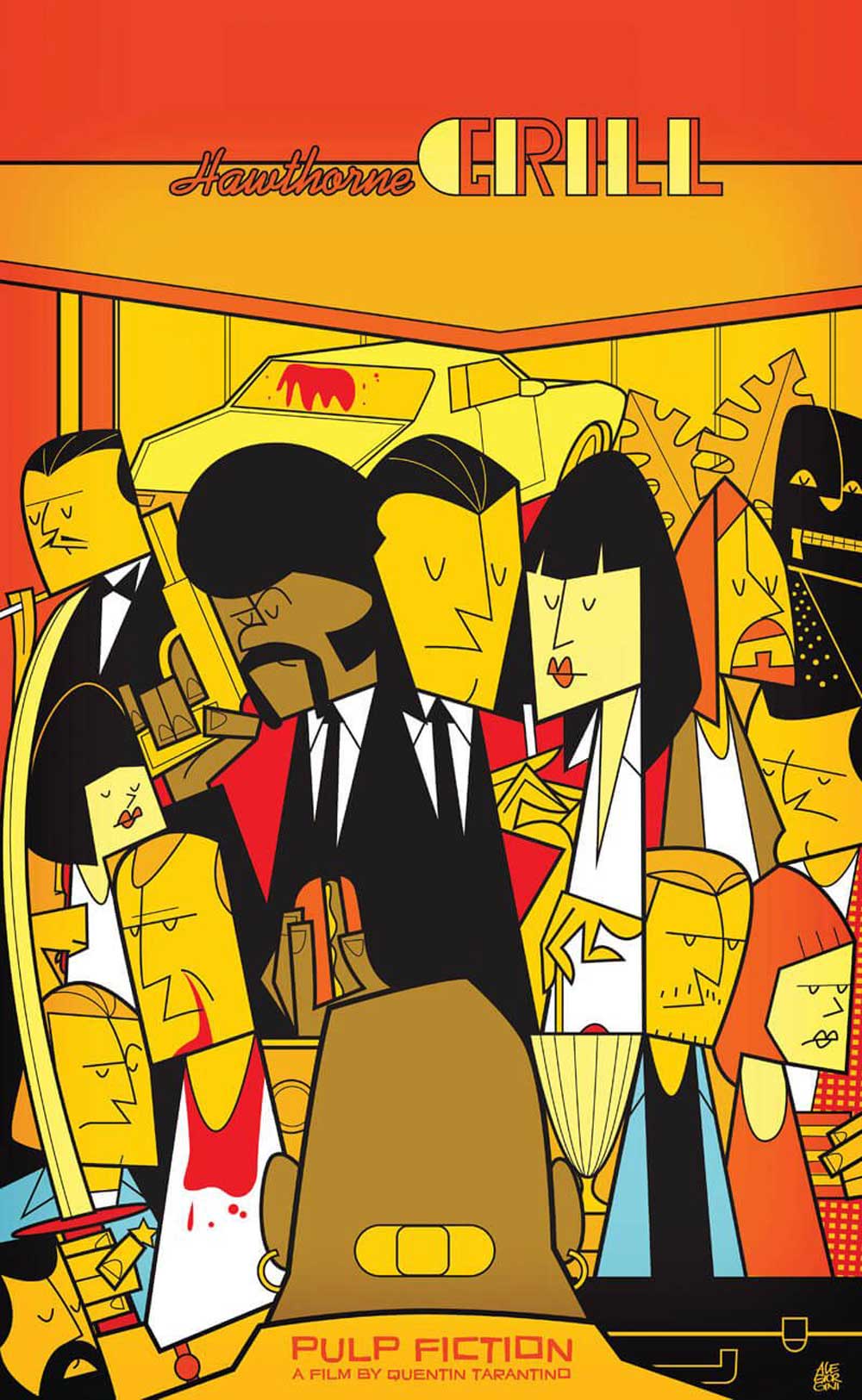 Pulp Fiction by Ale Giorgini