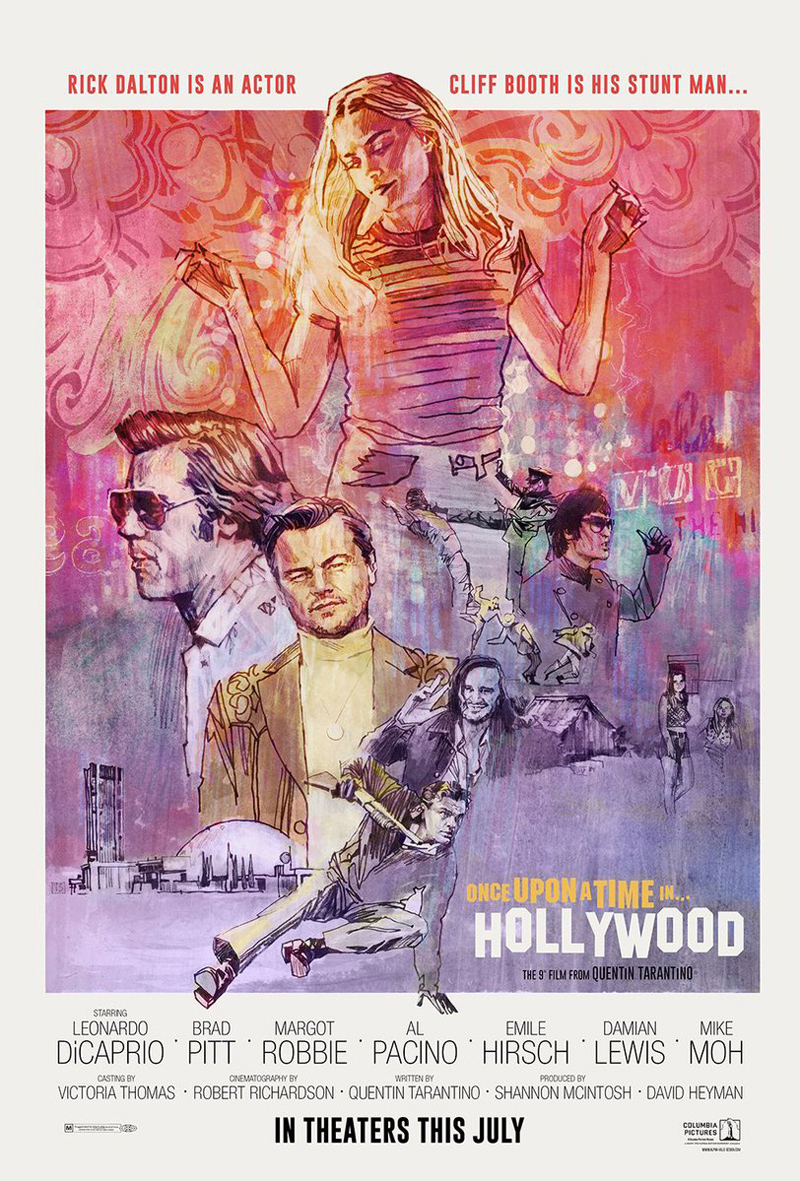 Once Upon A Time In Hollywood by Alphaville Design