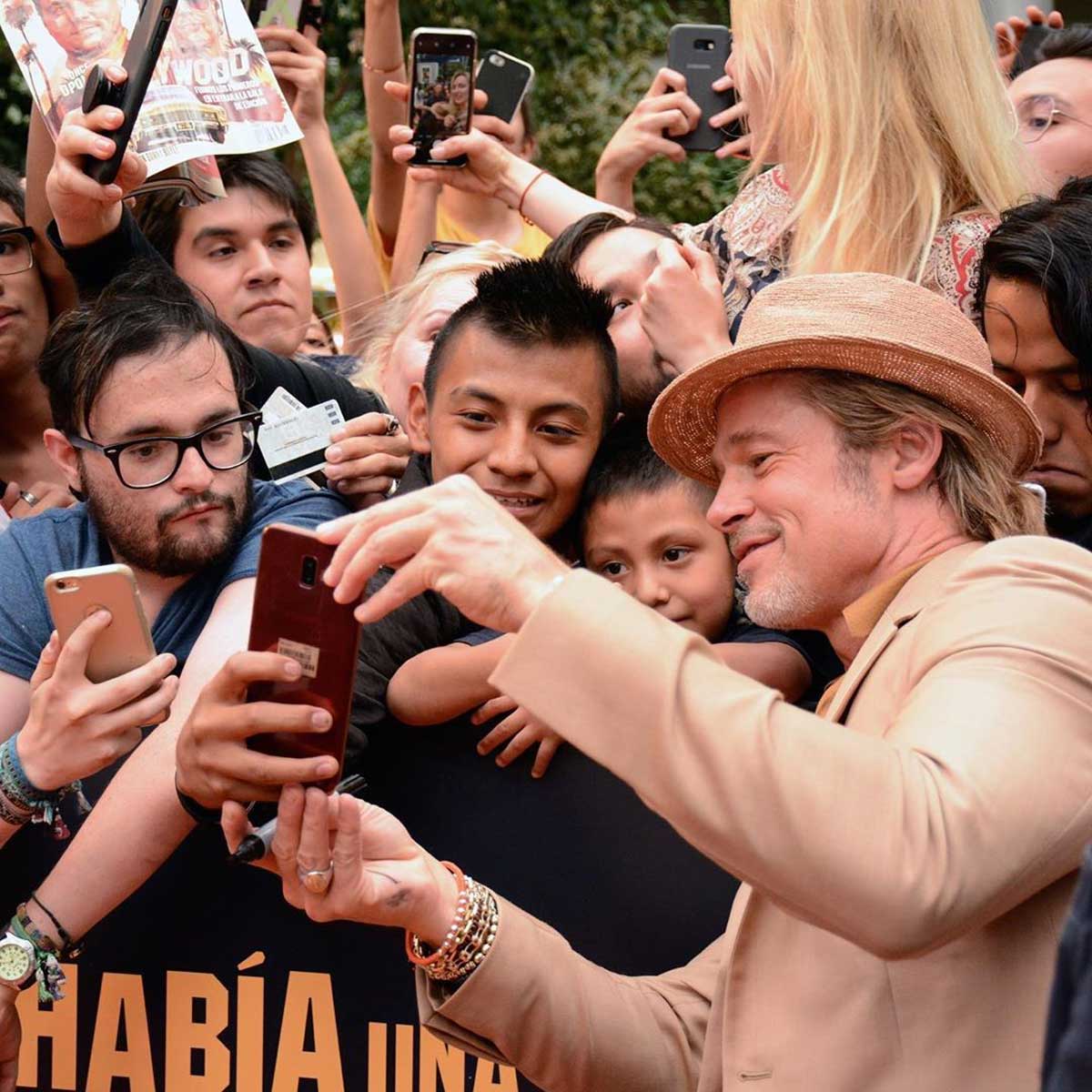 Brad Pitt Once Upon a Time in Hollywood Premiere in Mexico